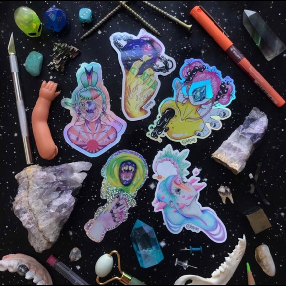 Ethereal Sticker Pack - Picture 1 of 9